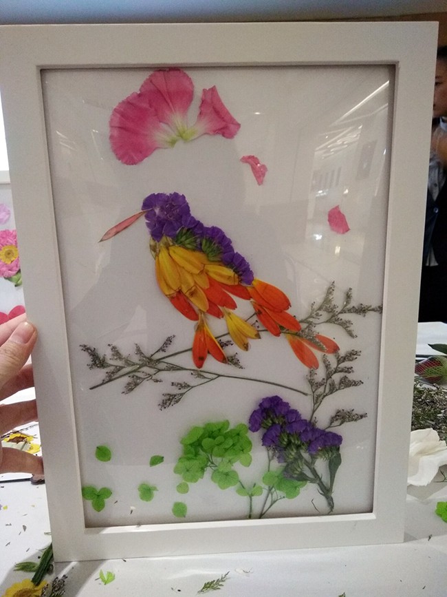 花瓣画DIY