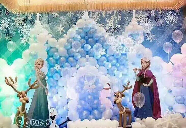 冰雪奇缘主题装饰